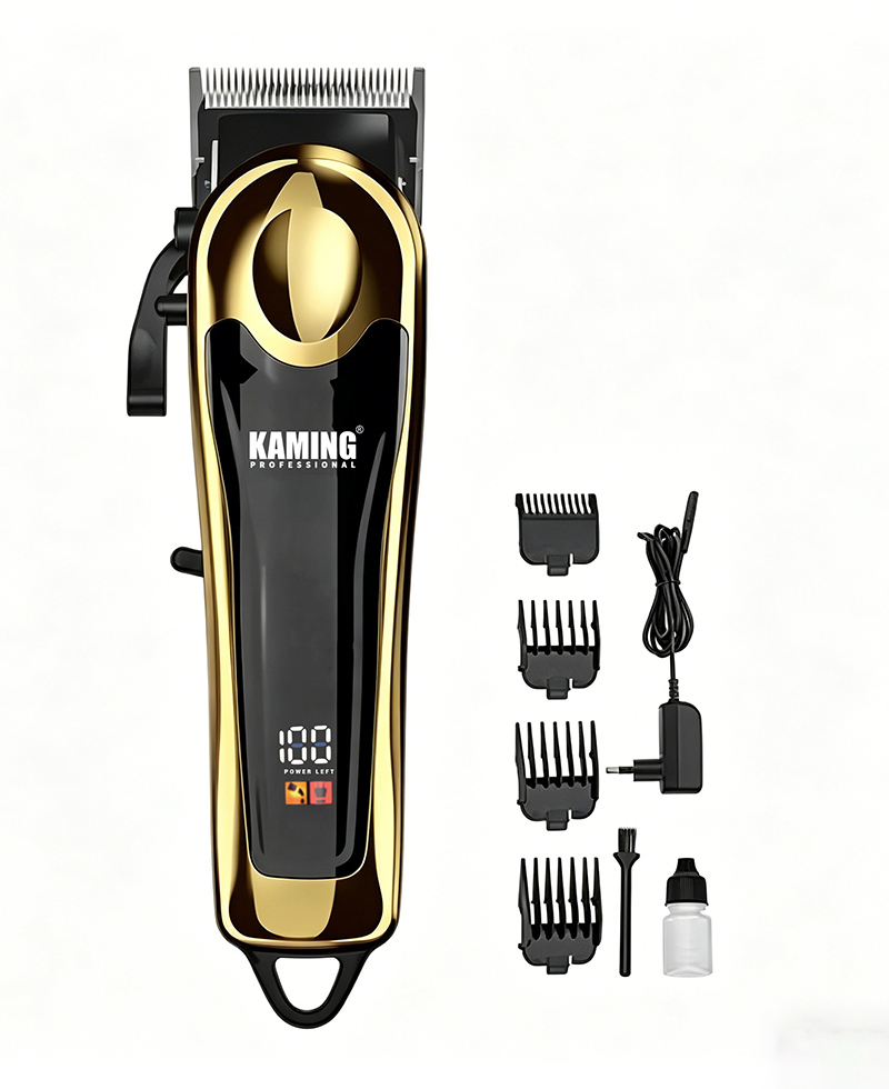 Kaming Professional Tondeuse à cheveux réglable avec écran LCD pour salons