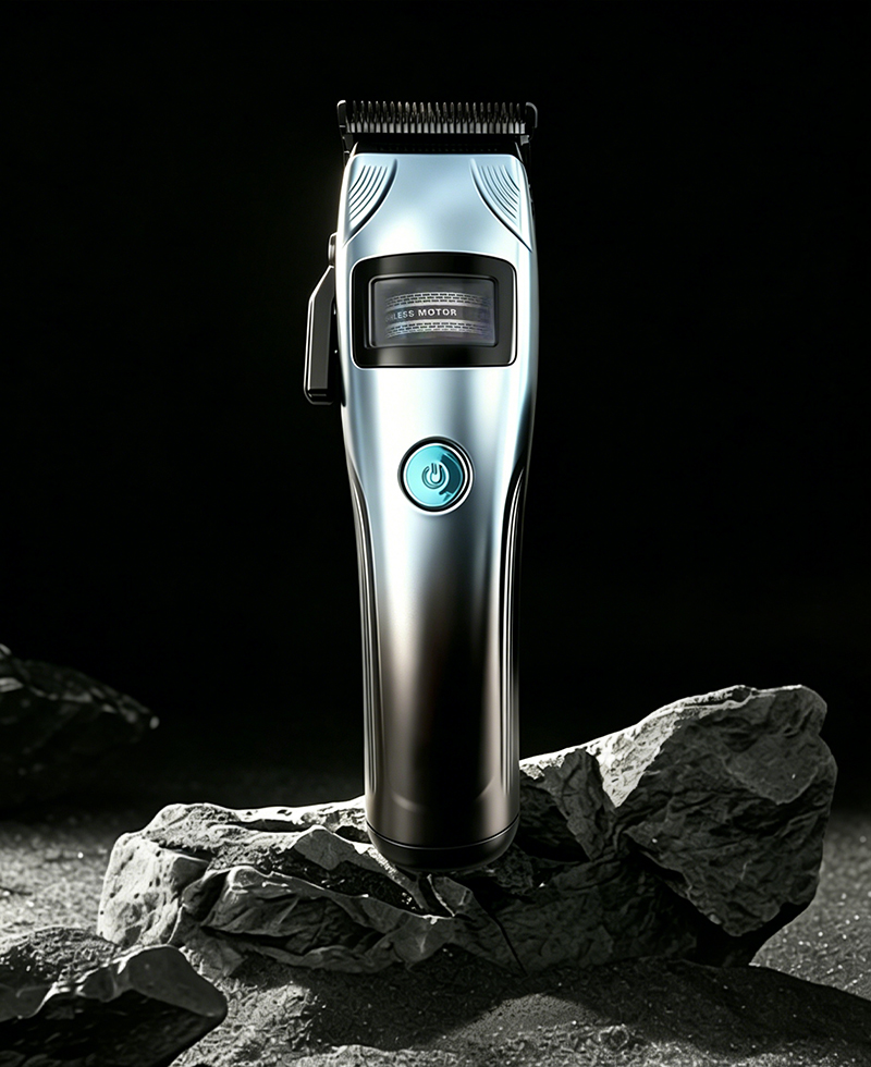 Kaming318 tondeuse à cheveux sans brosse Salon professionnel outil de barbier électrique moteur à Rotor externe tondeuse sans fil