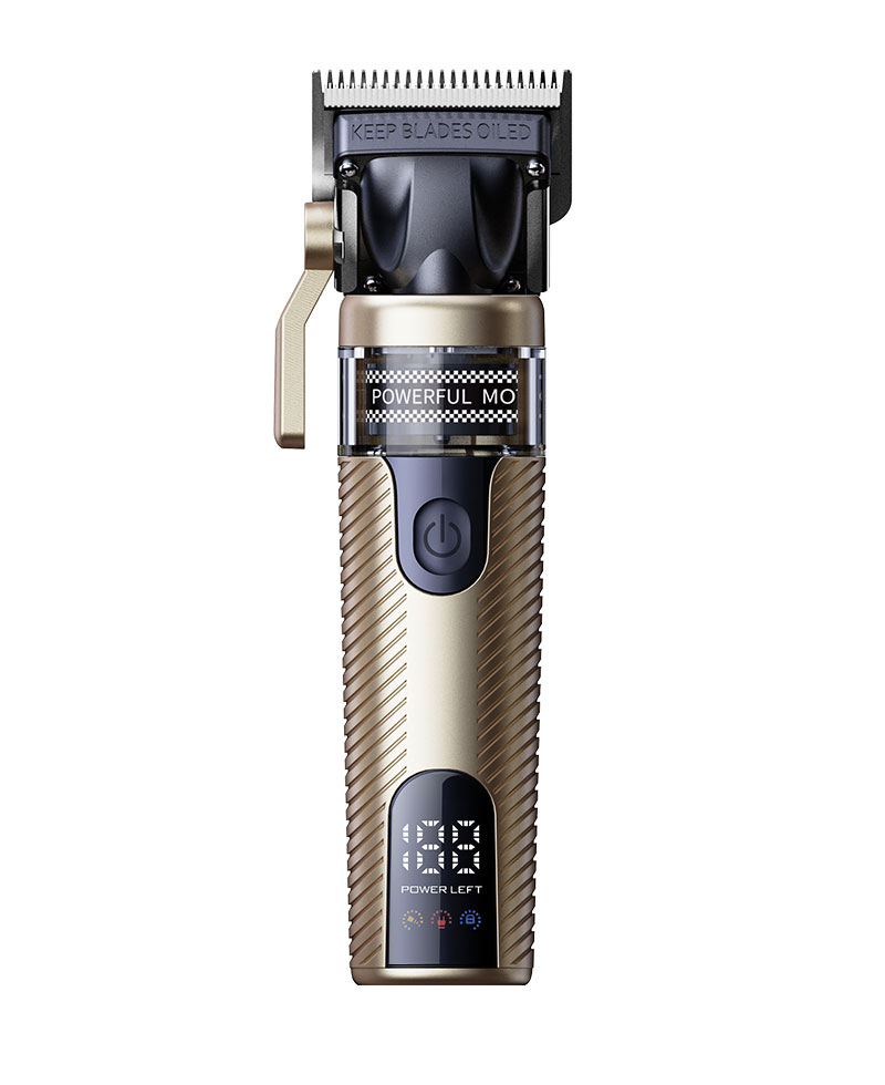 Kaming 319 Tondeuse à cheveux professionnelle avec moteur sans balais – Corps en métal vintage de qualité salon