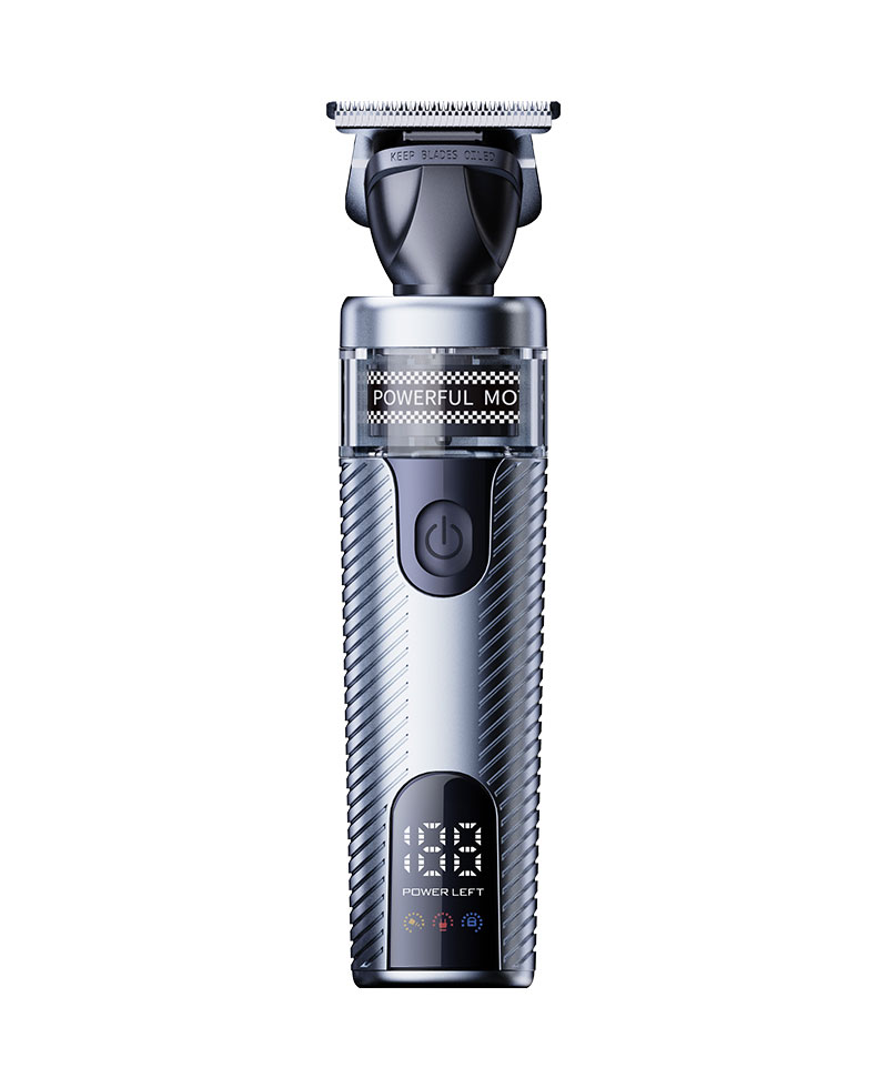 Kaming 320 Tondeuse à cheveux de qualité professionnelle avec moteur sans balais, spécifique au salon, design en métal vintage
