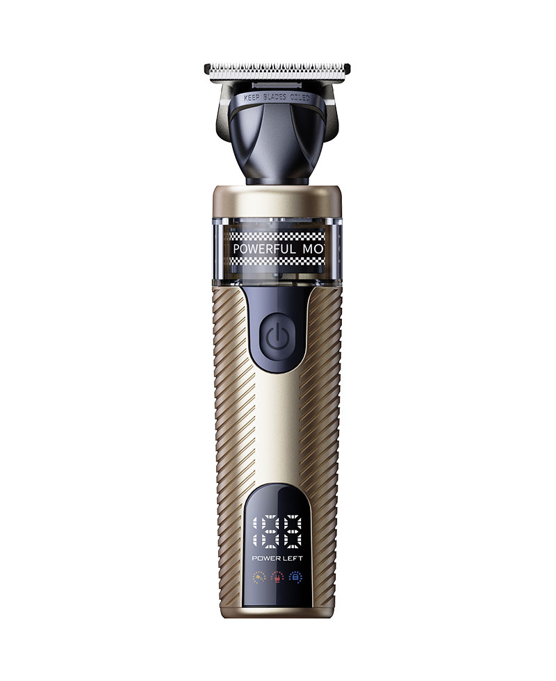 Kaming 320 Tondeuse à cheveux de qualité professionnelle avec moteur sans balais, spécifique au salon, design en métal vintage