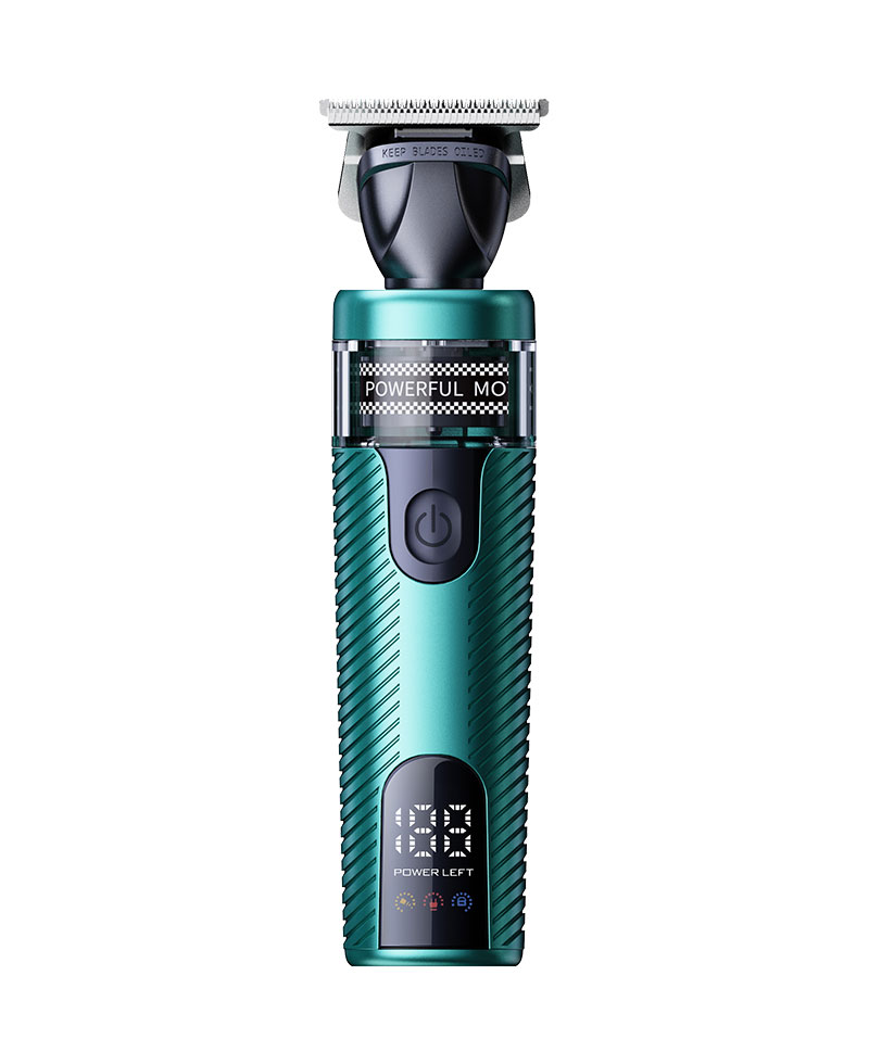Kaming 320 Tondeuse à cheveux de qualité professionnelle avec moteur sans balais, spécifique au salon, design en métal vintage